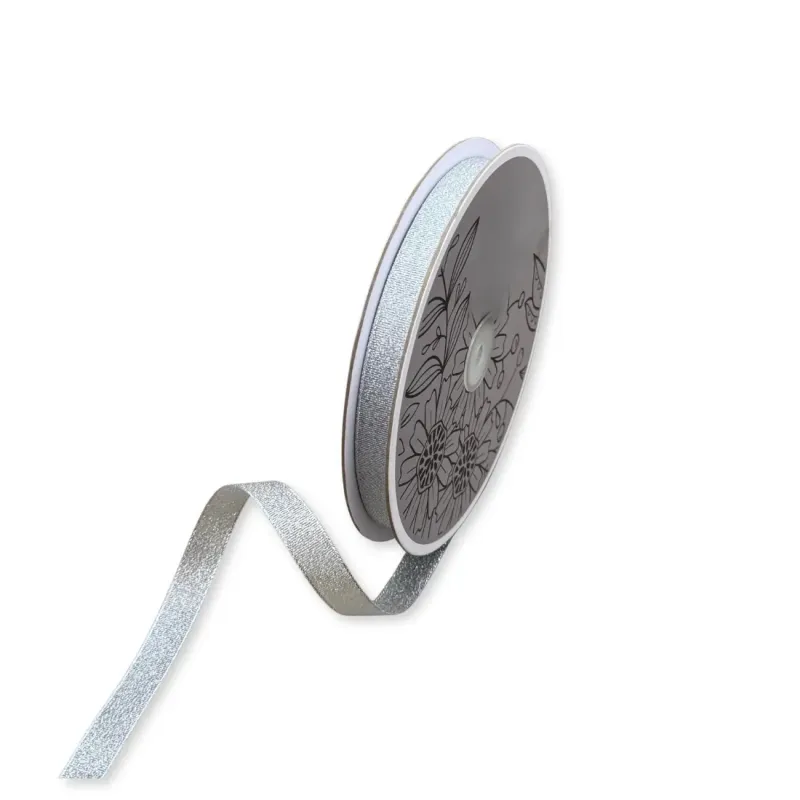 Nastro Tessuto Brilliant Argento