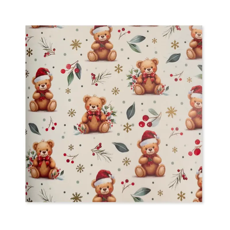 25 Fogli Carta Regalo Orsetto