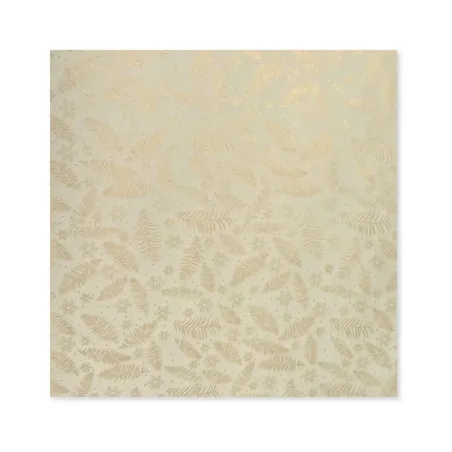 25 Fogli Carta Regalo Foglie Oro