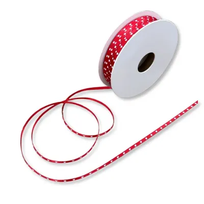 Nastro Tessuto Small Love Red