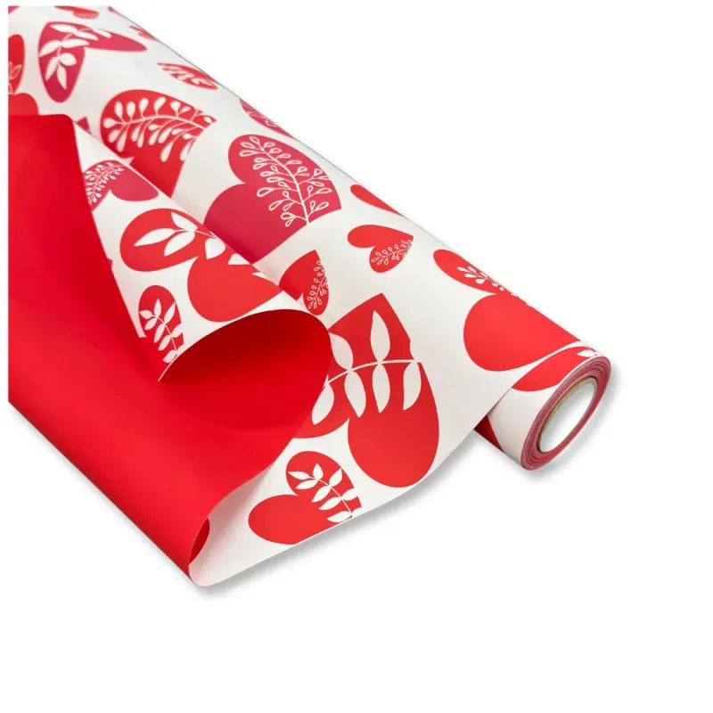 Bobina Polipropilene 40 My. Fantasia Cuori...