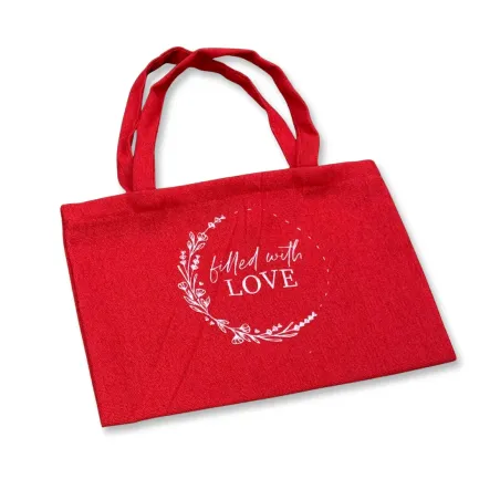 Shopper Tessuto Filled With Love