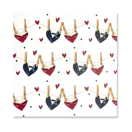 15 Fogli Carta Regalo Love Dress