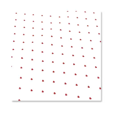 15 Fogli Carta Regalo Piccolo Cuore