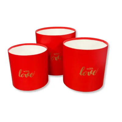 Set Scatole With Love Senza Coperchio