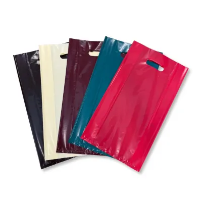 Shopper in Plastica Riutilizzabile Colori Assortiti Dark