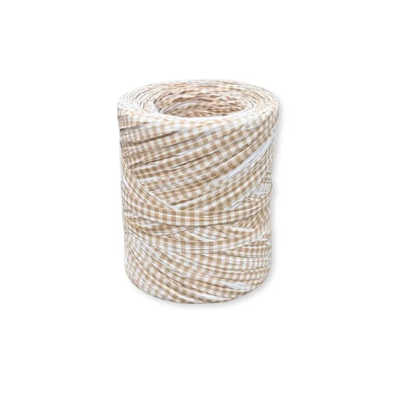 Nastro Raphia Vichy Light