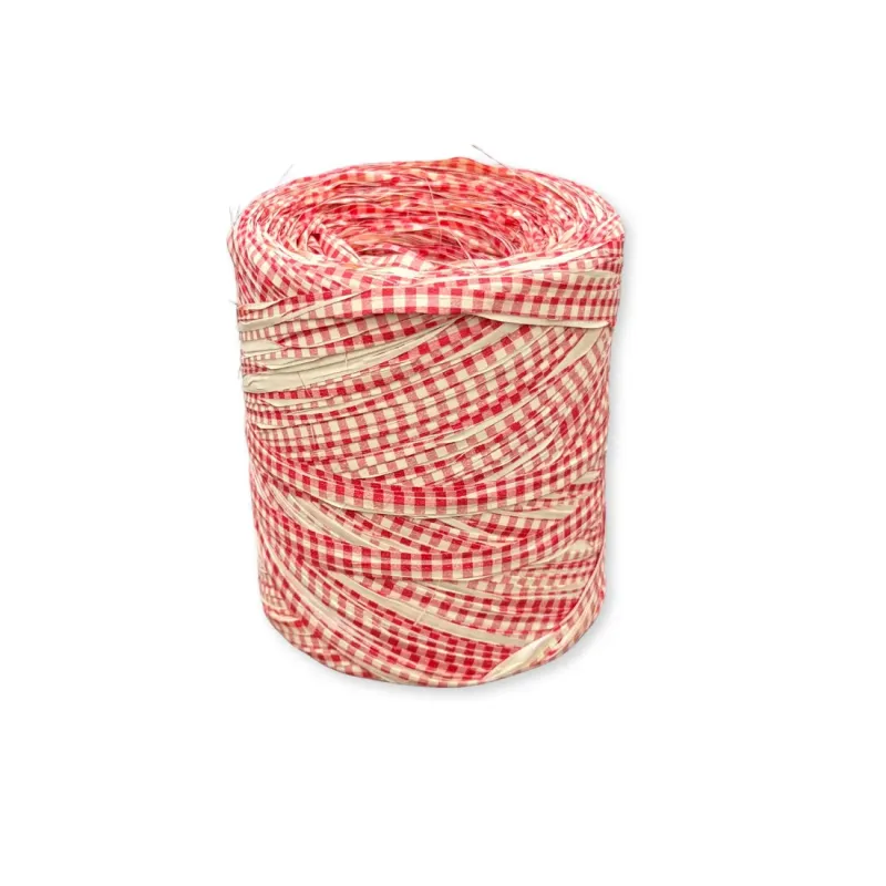 Nastro Raphia Vichy Light