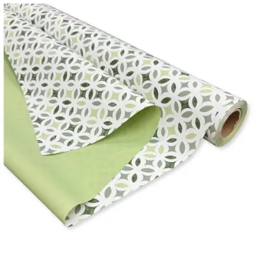 Bobina Polipropilene 40 My. Pattern Verde. Lunghezza 40 mt.