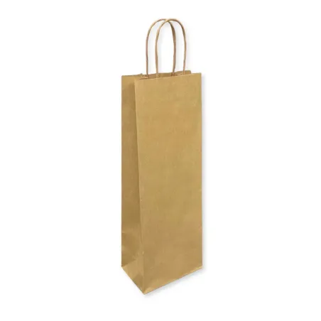 Shopper Porta Bottiglie Linea Basic Avana