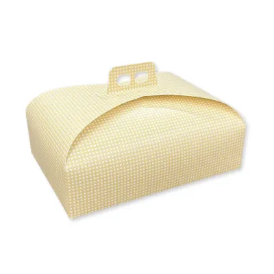 Porta Colomba da 750/1.000 gr. Linea Quadretti Giallo