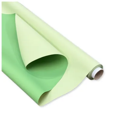 Bobina Polipropilene 40 My. Bicolor Verde. Lunghezza 25 mt.