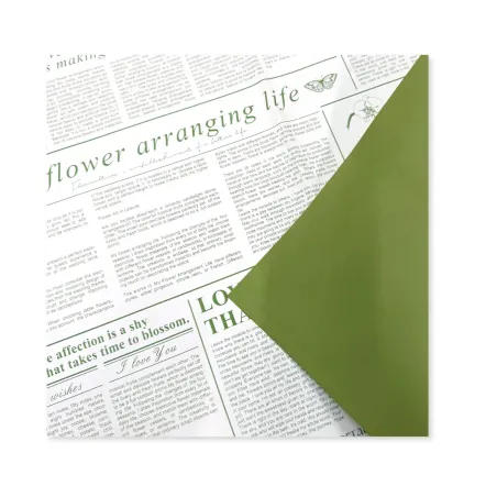 24 Fogli Carta Regalo Flower Art & Chronicle