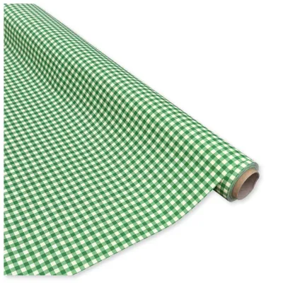 Bobina Polipropilene 40 My. Fantasia Quadretto Verde.... 2