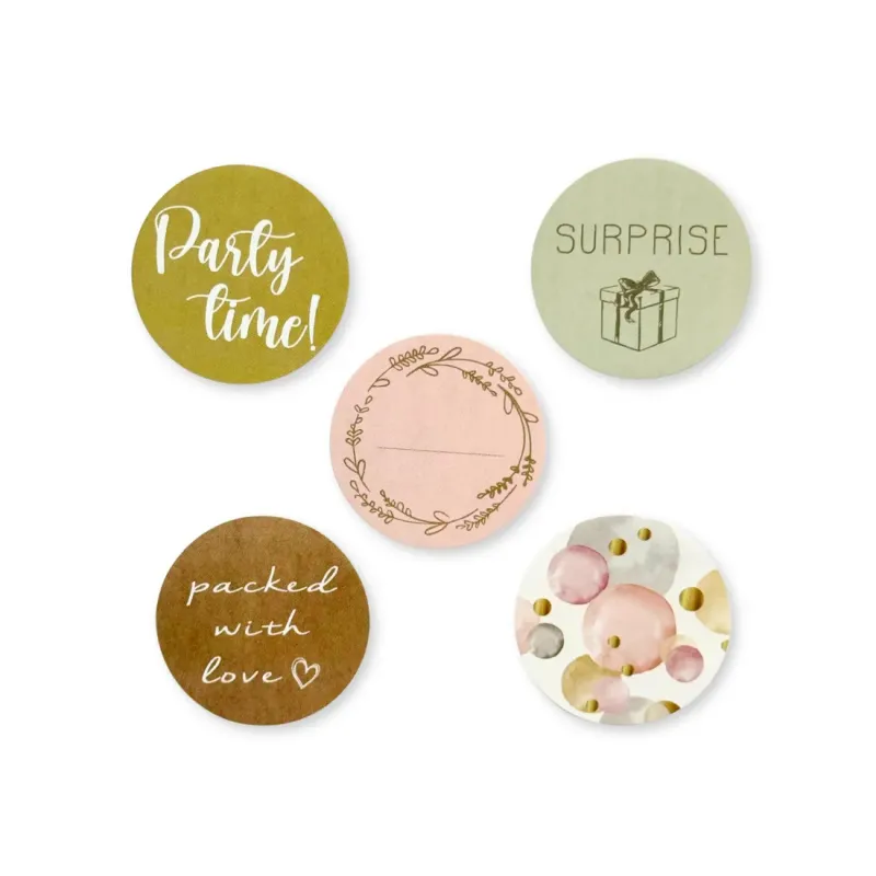 Etichette Assortite Festive