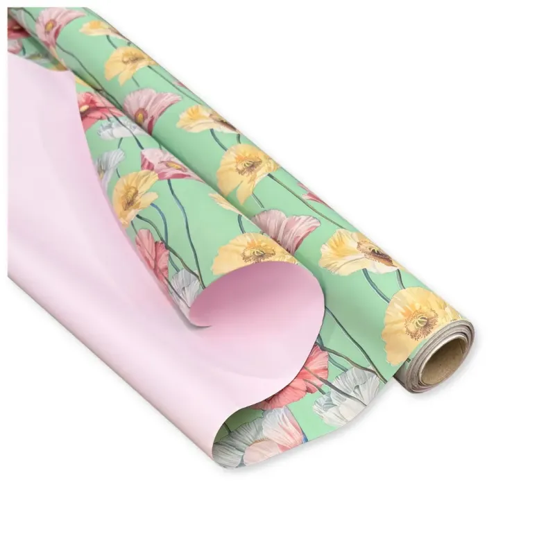 Bobina Polipropilene 40 My. Fantasia Poppy....