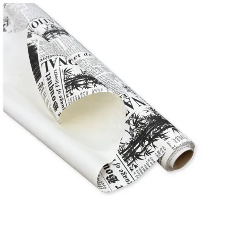 Bobina Polipropilene 50 My. Fantasia Newspaper. Lunghezza 20 mt.