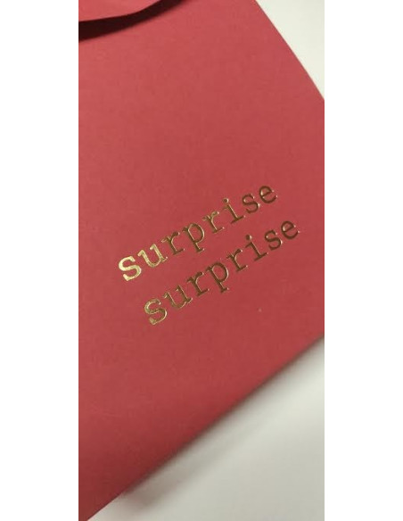 Shopper Pochette Modello Flat Rosso Miglior Prezzo  Buste e