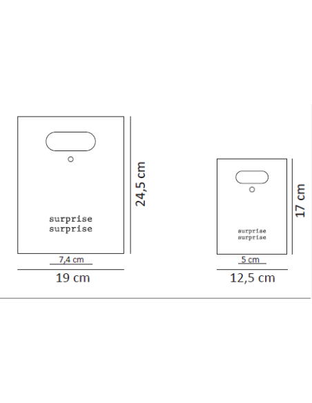 Shopper Pochette Modello Flat Rosso Miglior Prezzo  Buste e