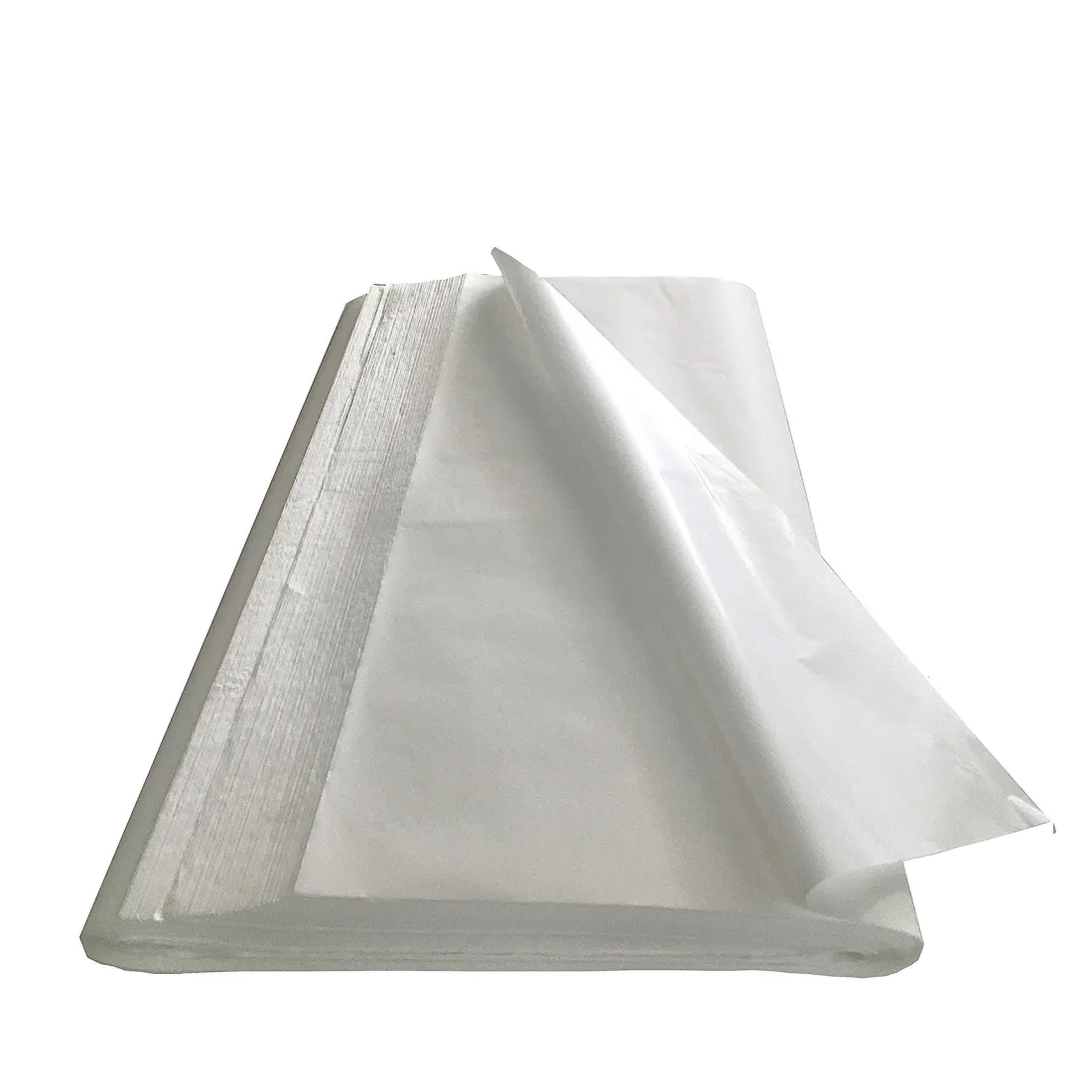 Carta Velina per Imballaggio e Cartamodelli Confezione 100 fogli gr.22  cm.100x140 piegati singolarmente (formato finale cm.35x50