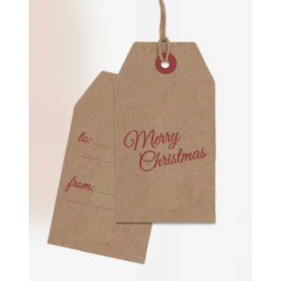 Tag cartoncino merry christmas Miglior Prezzo  Consumabili e