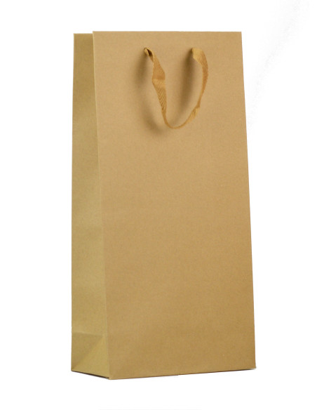 Shopper porta 1,2 e 3 bottiglie avana Miglior Prezzo  Shopper