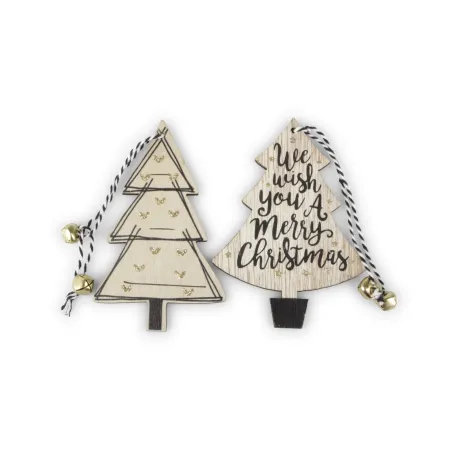 Tag in legno Christmas tree Miglior Prezzo  Home