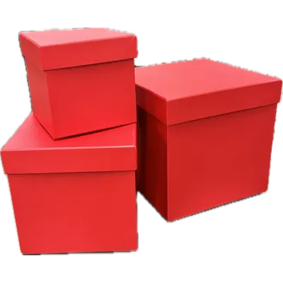 Box Set Square Red Miglior Prezzo  San Valentino