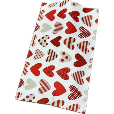 Buste Regalo Fantasia Cuori Fondo Bianco Miglior Prezzo  Buste 2