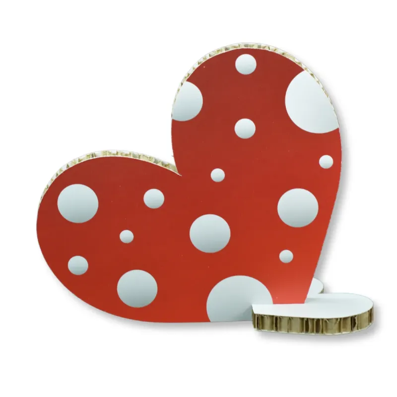 Decorazione Cuore Pois 60 cm Miglior Prezzo  San Valentino