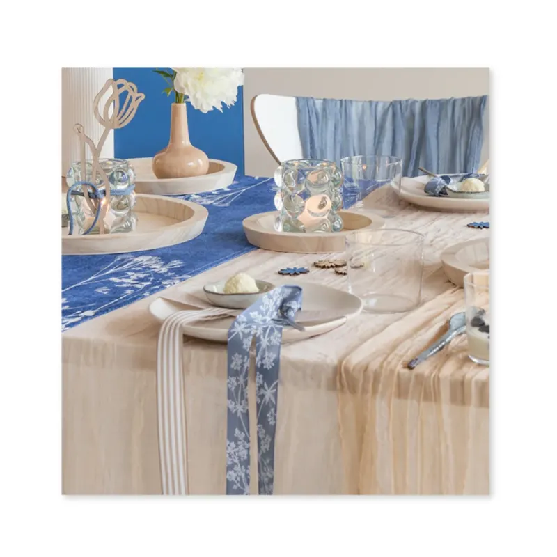 Nastro in tessuto Blu Fiore Miglior Prezzo  Pasqua