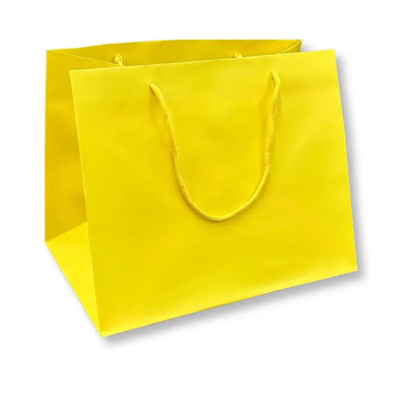 Shopper Carta Fondo Largo 4 Nodi Assortita Miglior Prezzo 