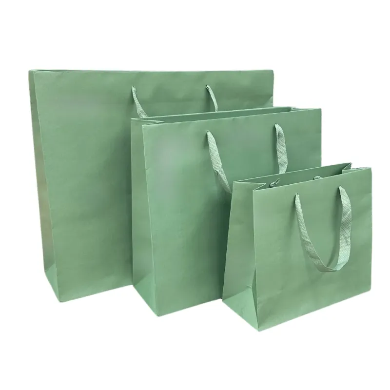 Shopper Carta Verde 4 Nodi 25 pz.