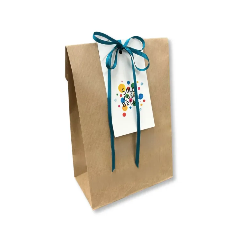 Sacchetto in Carta Avana Sealing con Fondo Rettangolare Miglior