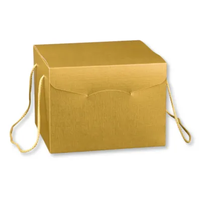 Scatola Confezione Regalo Porta Panettone Basso da 1kg./750 gr.