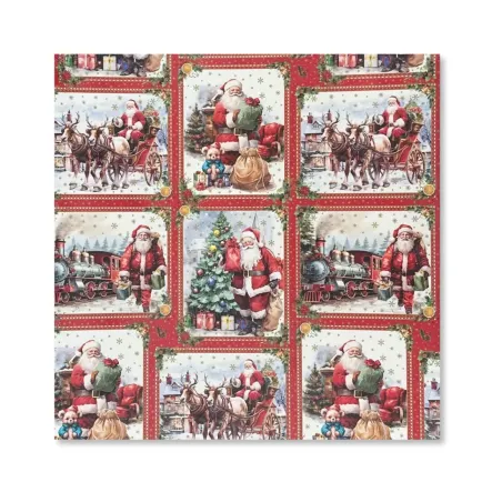 25 fogli carta regalo Classic Santa Miglior Prezzo  Natale OUT