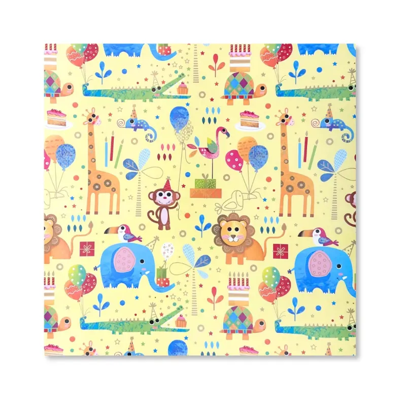 25 fogli carta regalo Little Animals Miglior Prezzo  Fogli