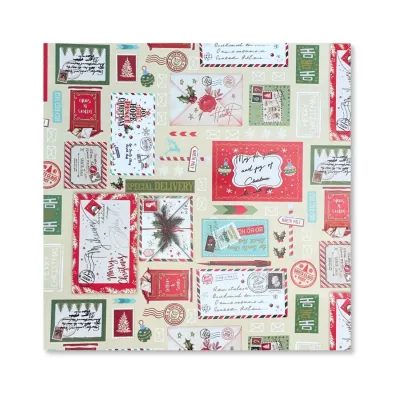 25 fogli carta regalo Christmas Letters Miglior Prezzo  Natale