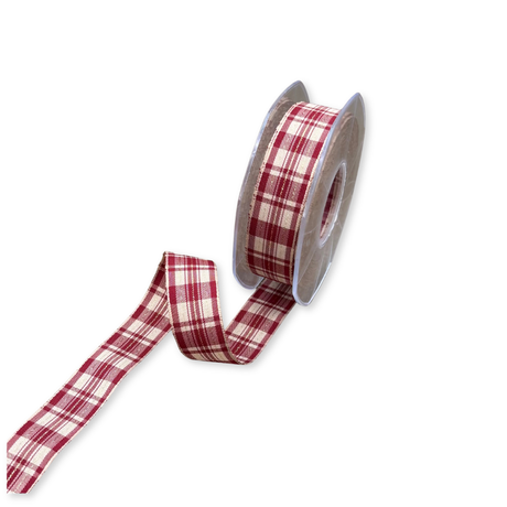Nastro Tessuto Natural Tartan