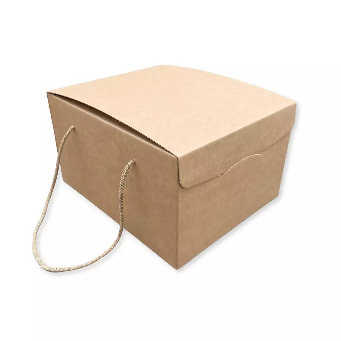 Scatola Confezione Regalo Porta Panettone + Bottiglia Linea Avana