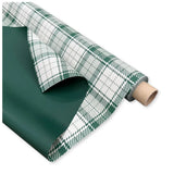 Bobina Polipropilene 40 My. Fantasia New Tartan Verde Scuro. Lunghezza 40 mt.