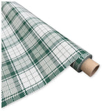 Bobina Polipropilene 40 My. Fantasia New Tartan Verde Scuro. Lunghezza 40 mt.