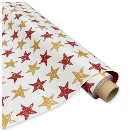Bobina Polipropilene 40 My. Fantasia Multi Stars. Lunghezza 40 mt.