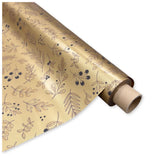 Bobina Polipropilene 40 My. Fantasia Bacche Oro. Lunghezza 40 mt.
