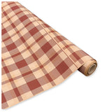 Bobina in Carta Tartan Bordeaux. Altezza 100 cm. Lunghezza 25 mt.