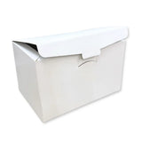 Scatola Confezione Regalo Misura 39x27x23,5 cm. Linea Fibra Bianco