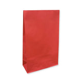 Sacchetto in Carta Rosso con Fondo Rettangolare