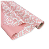 Bobina Polipropilene 40 My. Fantasia Leaf Style Cipria. Lunghezza 40 mt.