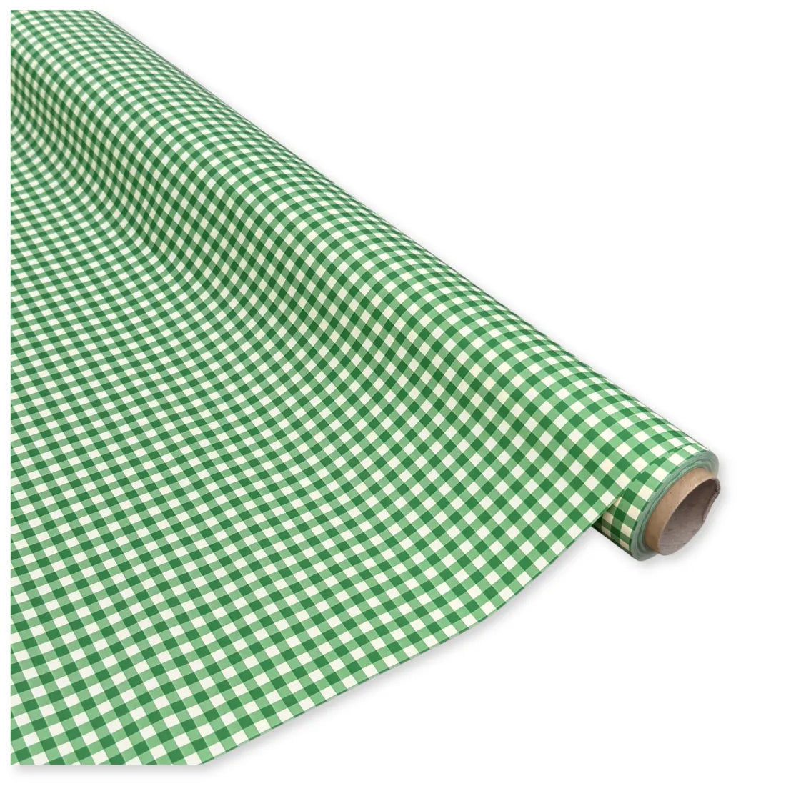 Bobina Polipropilene 40 My. Fantasia Quadretto Verde. Lunghezza 25 mt.