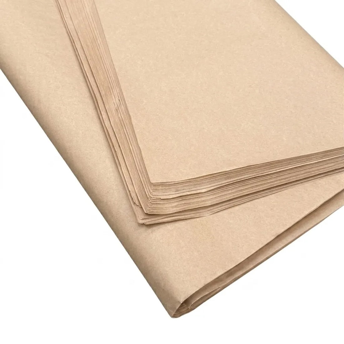 400 Fogli Carta Velina Avana 33 gr. 75x100 cm.